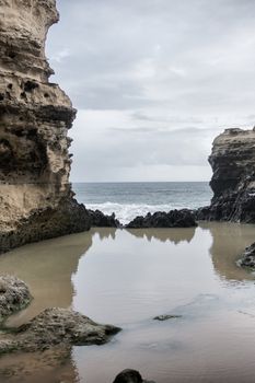 The Grotto in the Port Campbell National Park. Great Ocean Road in Victoria, Australia.