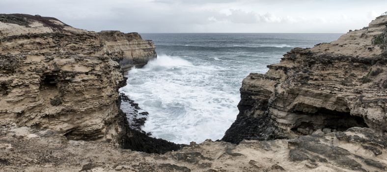 The Grotto in the Port Campbell National Park. Great Ocean Road in Victoria, Australia.