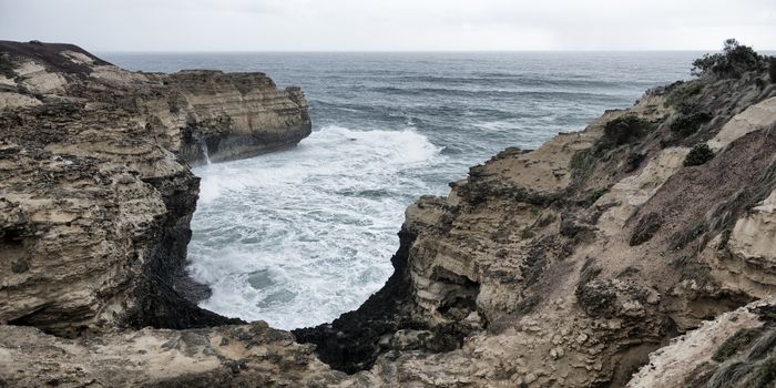 The Grotto in the Port Campbell National Park. Great Ocean Road in Victoria, Australia.