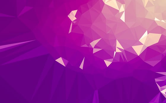 Abstract low poly background, geometry triangle, mosaic pastel color background