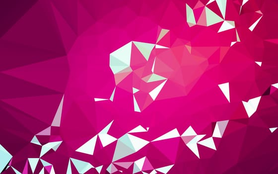 Abstract low poly background, geometry triangle, mosaic pastel color background