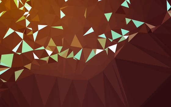 Abstract low poly background, geometry triangle, mosaic pastel color background