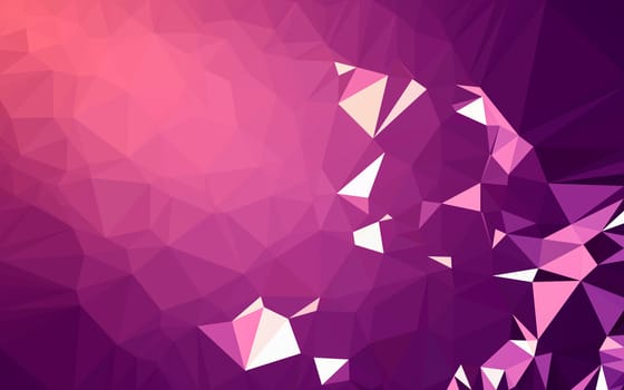 Abstract low poly background, geometry triangle, mosaic pastel color background