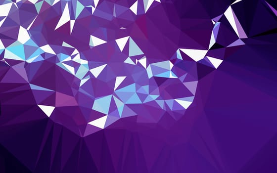 Abstract low poly background, geometry triangle, mosaic pastel color background