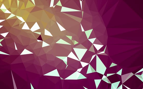 Abstract low poly background, geometry triangle, mosaic pastel color background