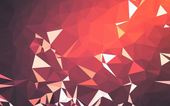 Abstract low poly background, geometry triangle, mosaic pastel color background