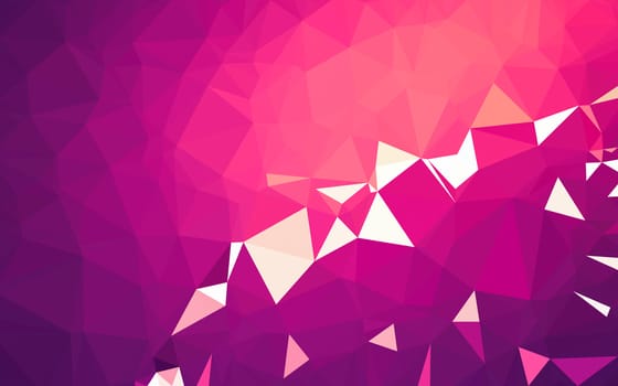 Abstract low poly background, geometry triangle, mosaic pastel color background