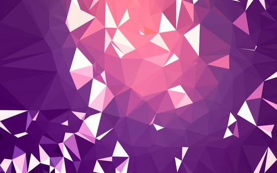 Abstract low poly background, geometry triangle, mosaic pastel color background