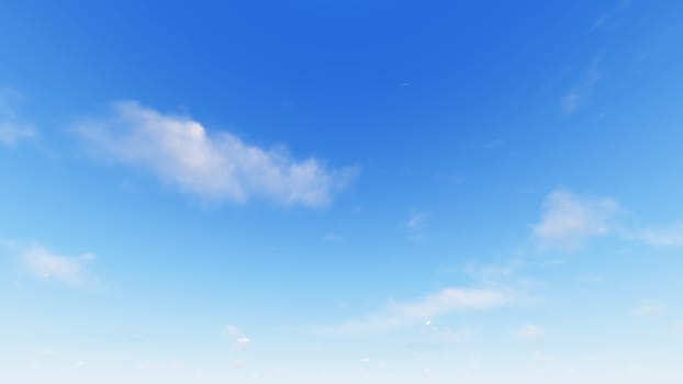 Cloudy blue sky abstract background, blue sky background with tiny clouds, 3d rendering

