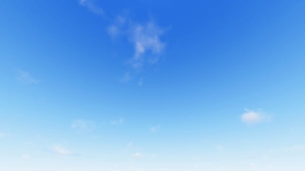 Cloudy blue sky abstract background, blue sky background with tiny clouds, 3d rendering

