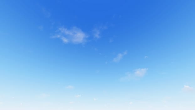 Cloudy blue sky abstract background, blue sky background with tiny clouds, 3d rendering

