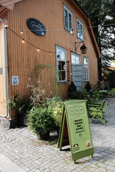 Old town in Fredrikstad, Norway