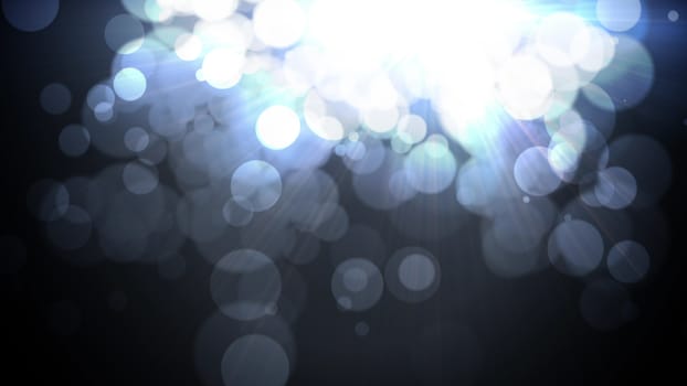 abstract background bokeh circles for Christmas background