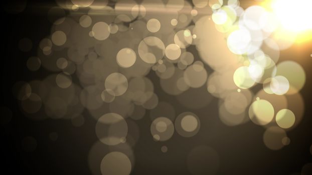 abstract background bokeh circles for Christmas background