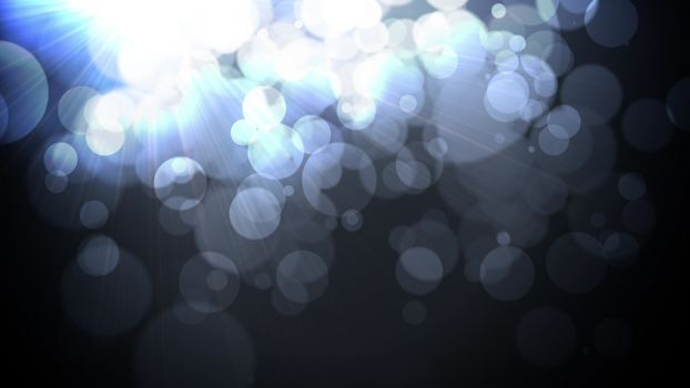 Defocused Vintage shiny lights Christmas Bokeh background like splashes