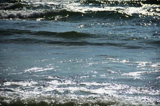 Ocean and sea waves beautiful nature phototography