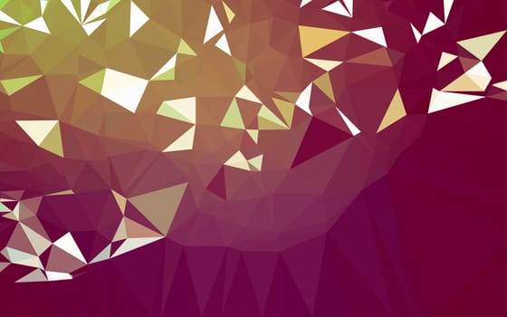 Abstract low poly background, geometry triangle, mosaic pastel color background