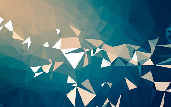 Abstract low poly background, geometry triangle, mosaic pastel color background