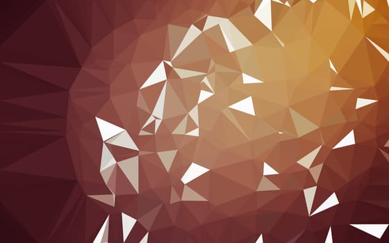 Abstract low poly background, geometry triangle, mosaic pastel color background