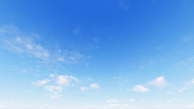 Cloudy blue sky abstract background, blue sky background with tiny clouds, 3d rendering

