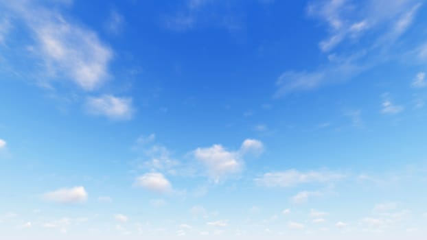 Cloudy blue sky abstract background, blue sky background with tiny clouds, 3d rendering

