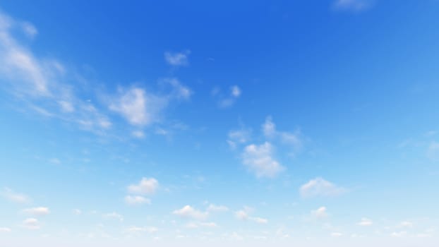 Cloudy blue sky abstract background, blue sky background with tiny clouds, 3d rendering

