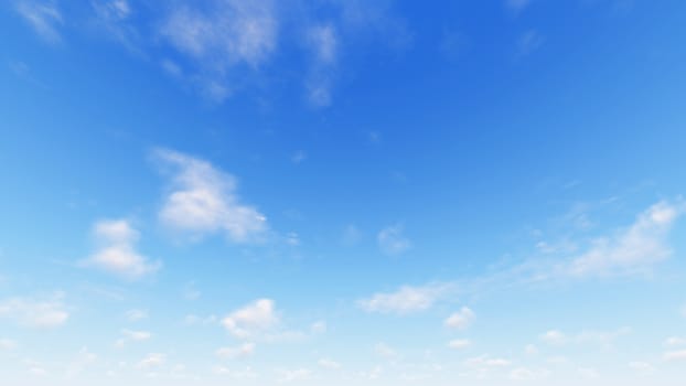 Cloudy blue sky abstract background, blue sky background with tiny clouds, 3d rendering

