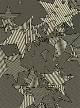 Abstract background full of stars for design and print.