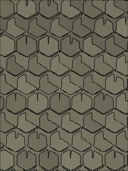 abstract background hexagonal technology illustration for print.