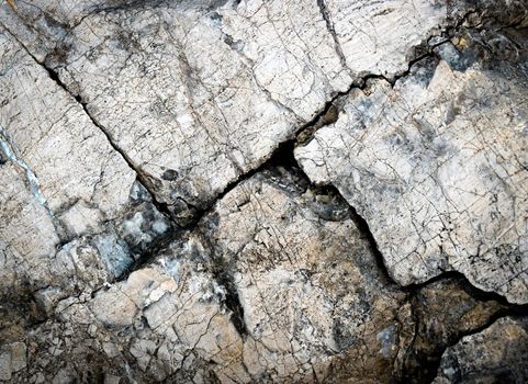abstract background or texture detail limestone rock with quartz veins