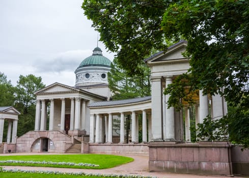 Temple-tomb Yusupov in Manor "Arkhangelskoe" - the palace and park ensemble of the late XVIII - early XIX century in Moscow