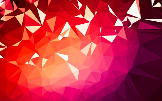 Abstract low poly background, geometry triangle, mosaic pastel color background