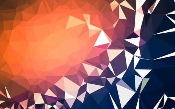 Abstract low poly background, geometry triangle, mosaic pastel color background