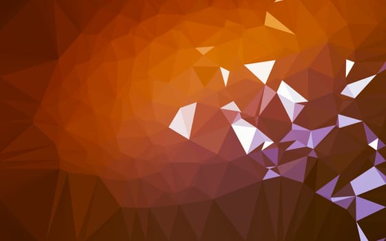 Abstract low poly background, geometry triangle, mosaic pastel color background