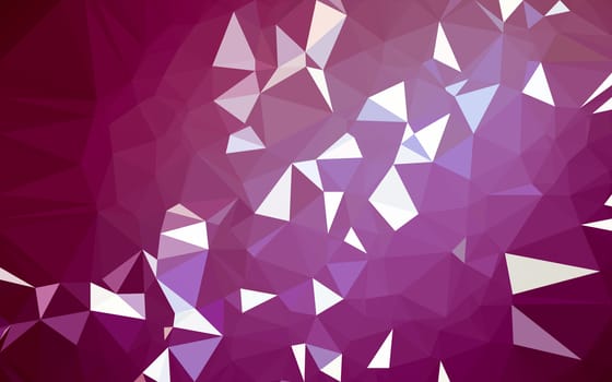 Abstract low poly background, geometry triangle, mosaic pastel color background