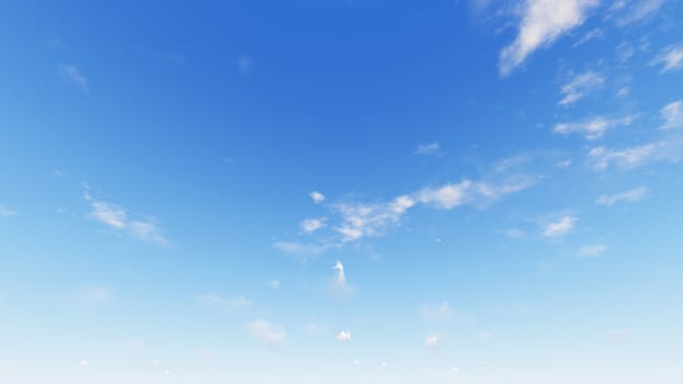 Cloudy blue sky abstract background, blue sky background with tiny clouds, 3d rendering

