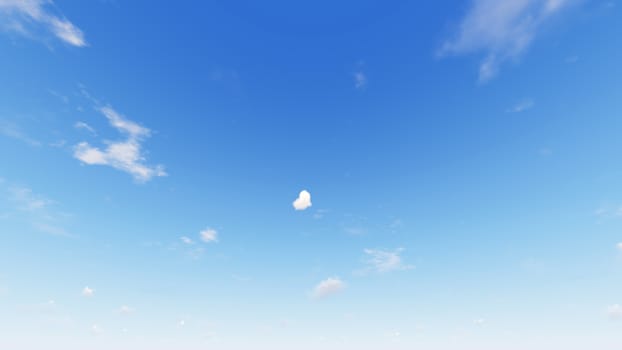 Cloudy blue sky abstract background, blue sky background with tiny clouds, 3d rendering

