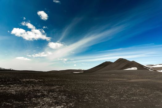 Lunar landscape in Iceland 