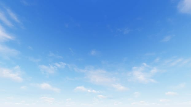 Cloudy blue sky abstract background, blue sky background with tiny clouds, 3d rendering

