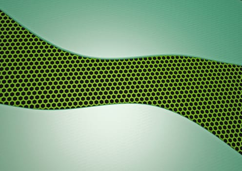 Modern abstract geometrical three-dimensional background. 3D render.