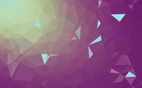 Abstract low poly background, geometry triangle, mosaic pastel color background