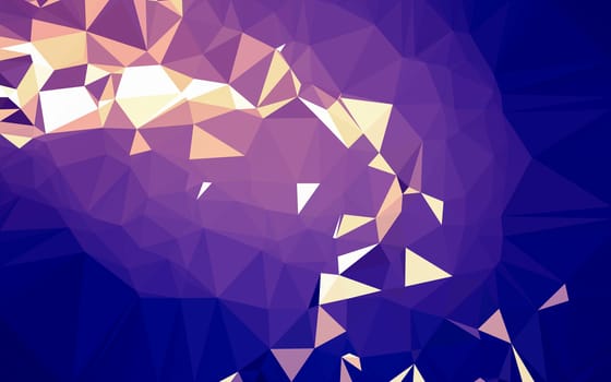 Abstract low poly background, geometry triangle, mosaic pastel color background