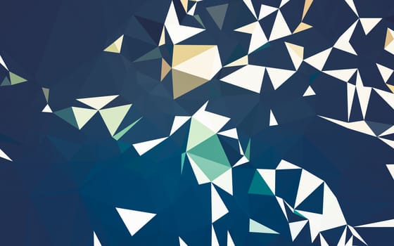 Abstract low poly background, geometry triangle, mosaic pastel color background