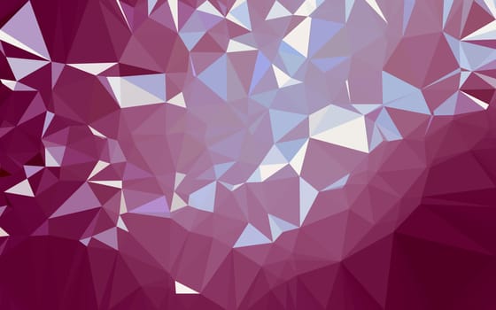 Abstract low poly background, geometry triangle, mosaic pastel color background