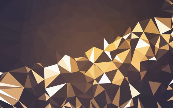 Abstract low poly background, geometry triangle, mosaic pastel color background