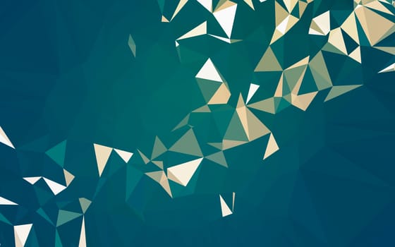 Abstract low poly background, geometry triangle, mosaic pastel color background