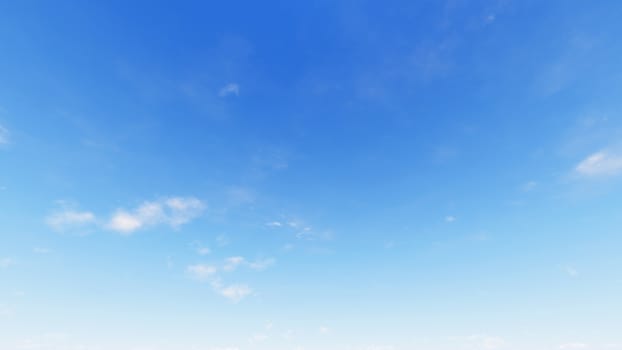 Cloudy blue sky abstract background, blue sky background with tiny clouds, 3d rendering

