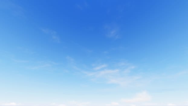 Cloudy blue sky abstract background, blue sky background with tiny clouds, 3d rendering

