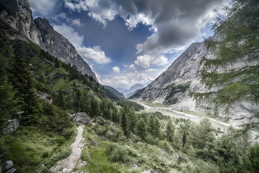 Dolomites mountains