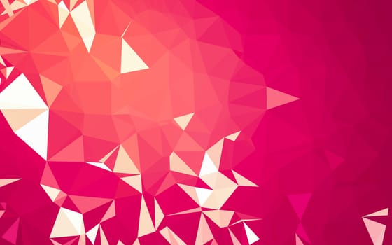 Abstract low poly background, geometry triangle, mosaic pastel color background